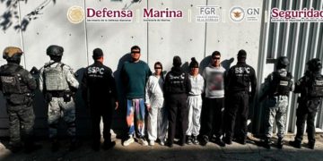 Detienen en la Venustiano Carranza a seis personas vinculadas a una organización criminal trasnacional