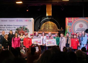 Billete de Lotería celebra la participación de México como País Invitado en la Feria Internacional de Turismo (FITUR)