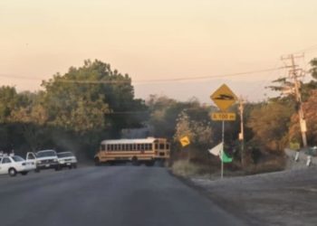 Se registran bloqueos en Apatzingán tras captura de “El Botox”, extorsionador de limoneros