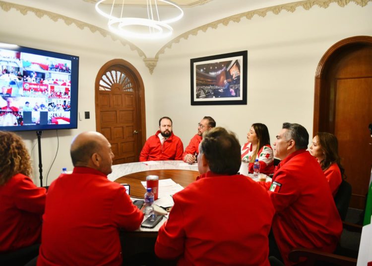 El PRI está unido, con estrategia, inteligencia y capacidad para fortalecer al partido en el territorio y sabe gobernar, afirma Alito Moreno