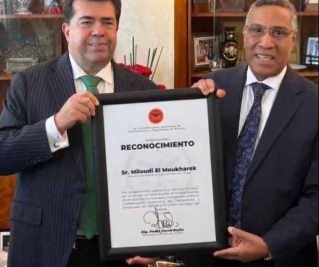 Pedro Haces construye puentes de diálogo sindical a nivel internacional, lleva agenda de CATEM a África
