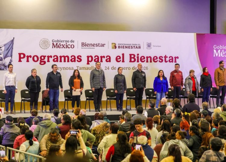 Solicita Sheinbaum incluir al alcalde de Reynosa en acto de Vivienda para el Bienestar