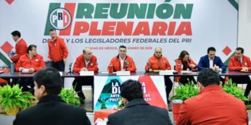 Diputados y senadores del PRI realizarán reunión Plenaria encabezados por la dirigencia nacional