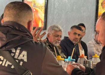 Fortalece Seguridad Pública coordinación con comerciantes del centro de Delicias