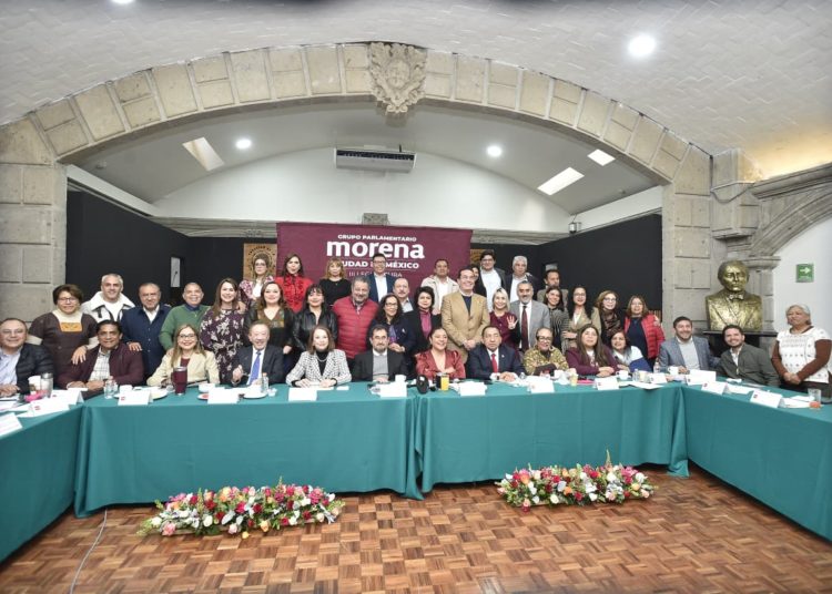 Diputados de Morena de CDMX construyen agenda legislativa y lograr mejor seguridad, prosperidad y buen gobierno