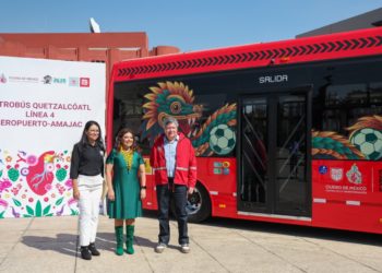 Con nueva ruta Quetzalcóatl del Metrobús se fortalece la electromovilidad en la CDMX, afirma Brugada