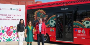 Con nueva ruta Quetzalcóatl del Metrobús se fortalece la electromovilidad en la CDMX, afirma Brugada
