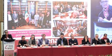 Reporta Gobernación avances en seguridad, paz y derechos humanos ante Grupo Parlamentario de Morena