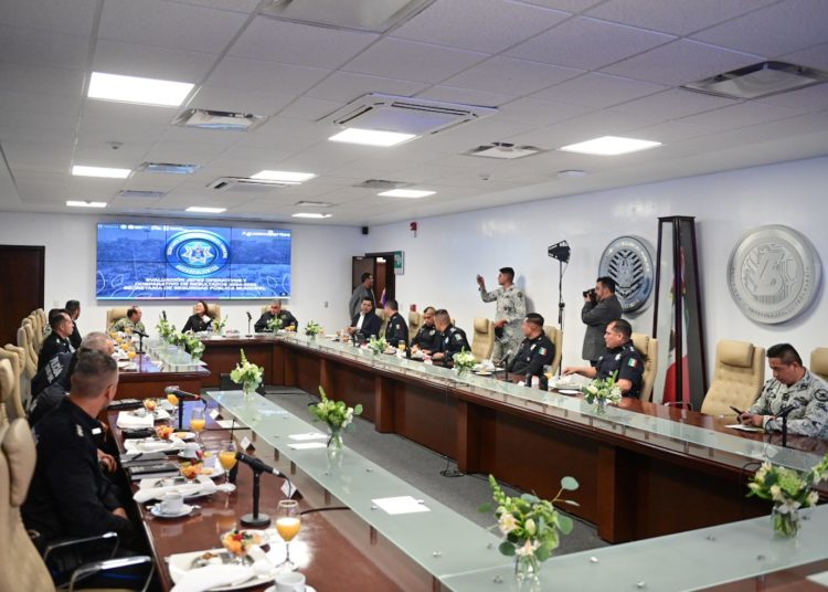 Tere Jiménez y Leo Montañez evalúan estrategia de seguridad en Aguascalientes capital