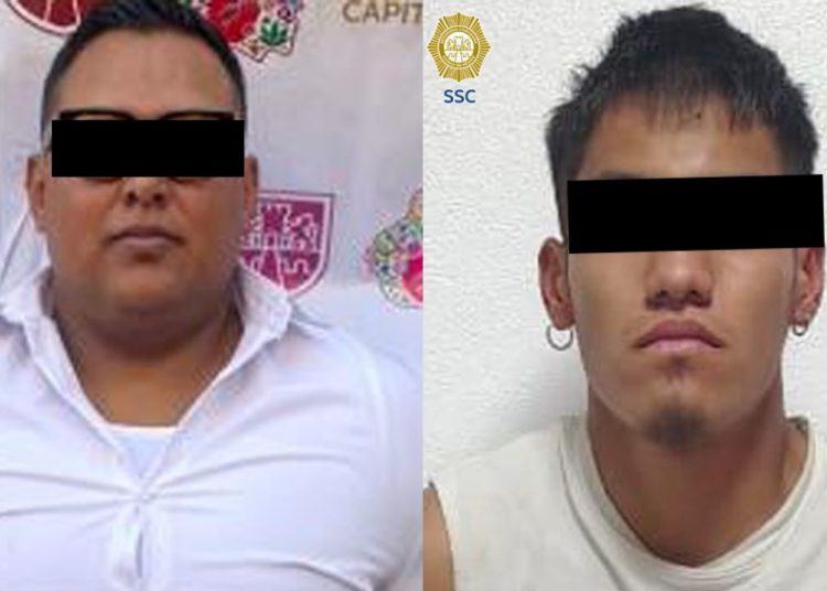 Tras agresión armada a oficial, SSC captura a dos sospechosos en Iztapalapa