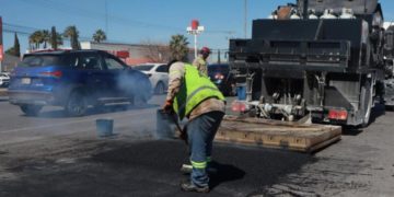 Intensifica Municipio rehabilitación de los principales bulevares de Saltillo