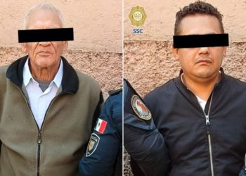 Arresta SSC a dos presuntos implicados en robo de laptop en Miguel Hidalgo
