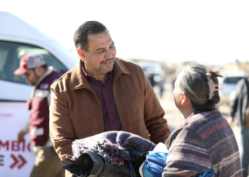 Beneficia Gobierno Municipal de Ciudad Juárez a mil 200 familias del surponiente con apoyos invernales