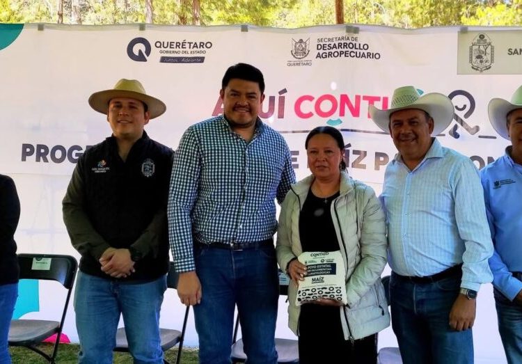 Municipio de San Joaquín entrega de 12.8 toneladas de maíz en grano para consumo humano
