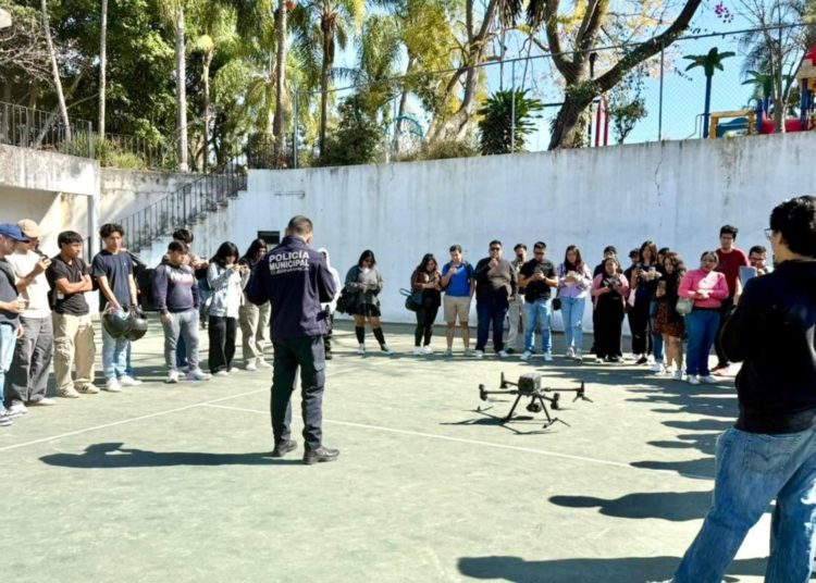 Impulsa ayuntamiento de Cuernavaca capacitación tecnológica con curso de drones