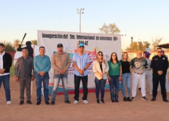 Municipio de Altar impulsa el beisbol con el 5to. Torneo Internacional de Veteranos 60 y Más