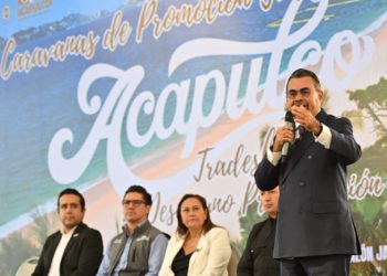 Alcaldesa de Acapulco encabeza caravana de promoción turística en el Bajío