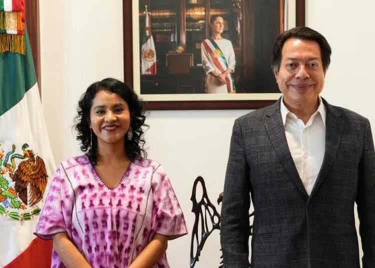 Sustituye la poeta y activista Nadia López a Marx Arriaga en la SEP