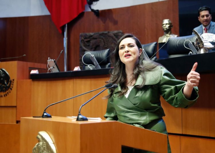 Senadora de Morena respalda reforma para poner fin a pensiones millonarias de altos funcionarios