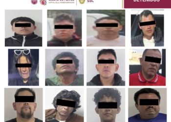 SSC detiene a 31 personas por robo de autopartes en nueve alcaldías