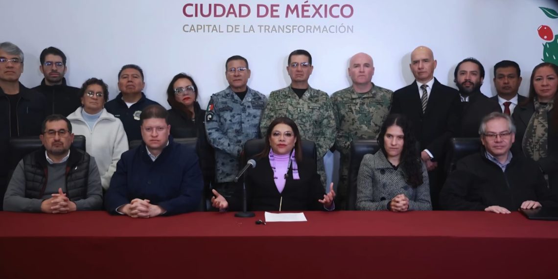 La CDMX se mantiene coordinada segura y en paz, afirma Brugada y respalda estrategia del gobierno de México