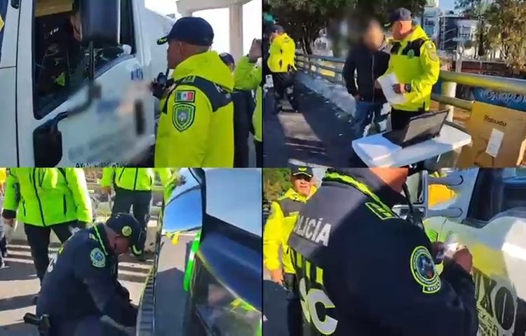 Revisión de vehículos con materiales peligrosos en cuatro alcaldías de la CDMX