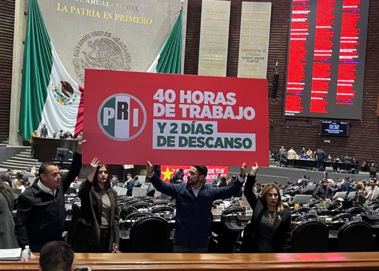 Diputados avalan reducción de jornada laboral de 40 horas de forma gradual, la turnan a Congresos estatales