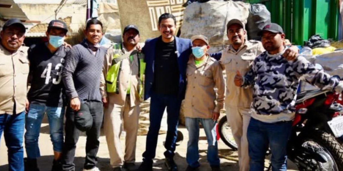 Alcalde Chagoya fortalece el Área de Barridos con nuevo equipamiento para mantener limpia la capital oaxaqueña