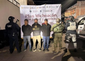 Detenidos en Jiquilpan estarían relacionados con los disparos con arma de fuego contra la alcaldía el 22 de febrero