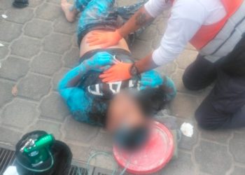 Rescatan a tres personas intoxicadas al interior de una cisterna en Tlalpan