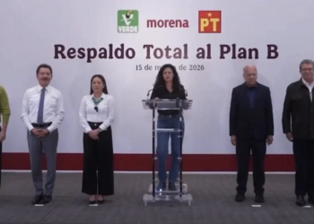 Morena, PT y PVEM acuerdan “respaldo total” a Plan B de Sheinbaum