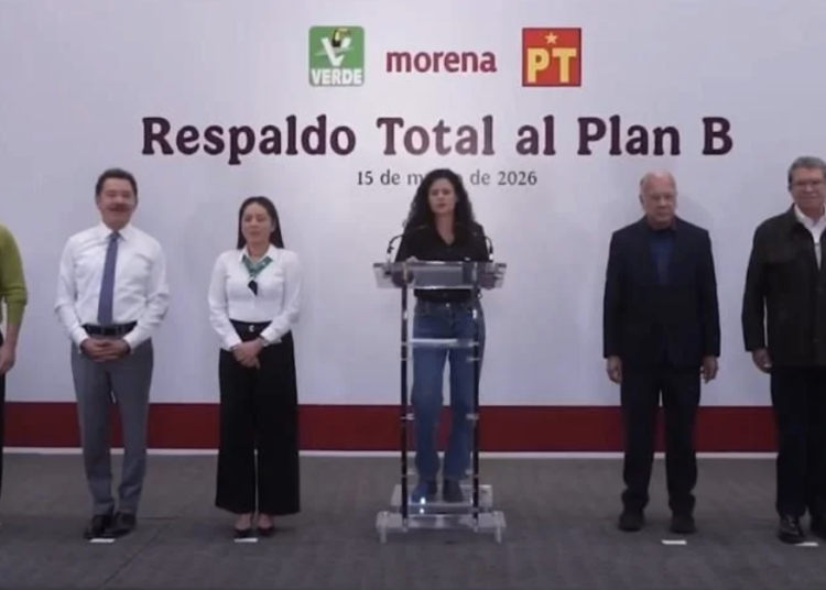 Morena, PT y PVEM acuerdan “respaldo total” a Plan B de Sheinbaum