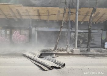 Colapsa edificio en demolición en San Antonio Abad, alcaldía Cuauhtémoc