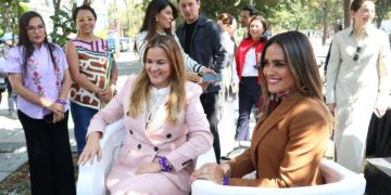 Alcaldía Cuauhtémoc y Gobierno de Mérida firman convenio de colaboración; instalan punto violeta en la colonia Roma