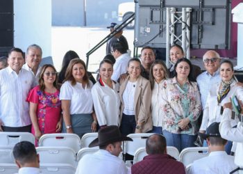 Sheinbaum revisa avances de la presa El Novillo para asegurar agua en La Paz