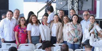 Sheinbaum revisa avances de la presa El Novillo para asegurar agua en La Paz