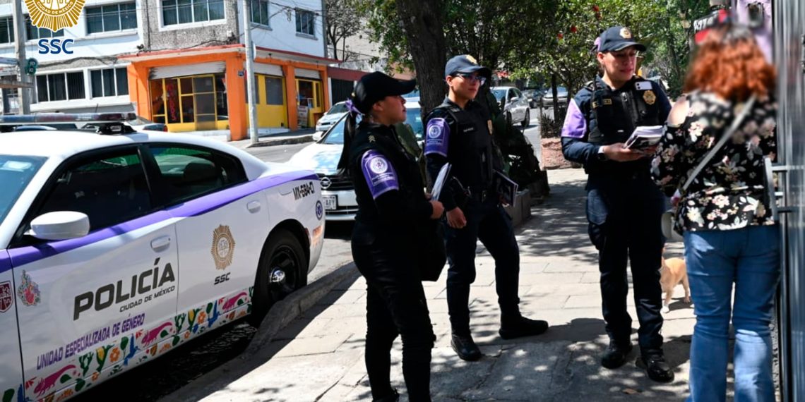 SSC visita 50 inmuebles en Álvaro Obregón como parte de estrategia contra violencia familiar