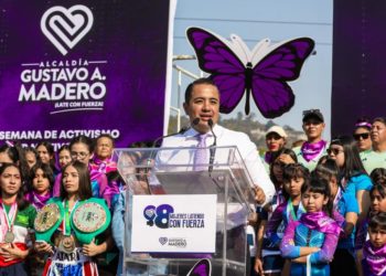 ¡GAM se pinta de morado! Más de 2 mil mujeres arrancan semana histórica rumbo al 8M