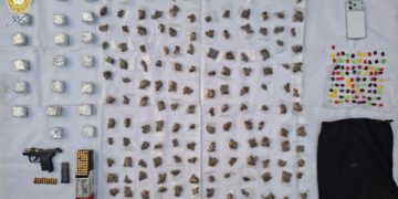 Detienen en Tlalpan a dos venezolanos con arma de fuego y droga vinculados a robos a casa habitación