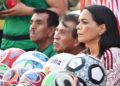 Senadora Beatriz Mojica impulsa promoción de balones artesanales de Chichihualco