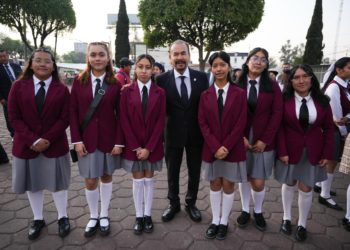 Fortalece Gobierno de Atizapán valores cívicos entre la comunidad estudiantil