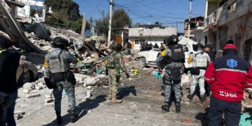 Guardia nacional aplica Plan DNIII-E en Estado de México para asistir a la población tras explosión