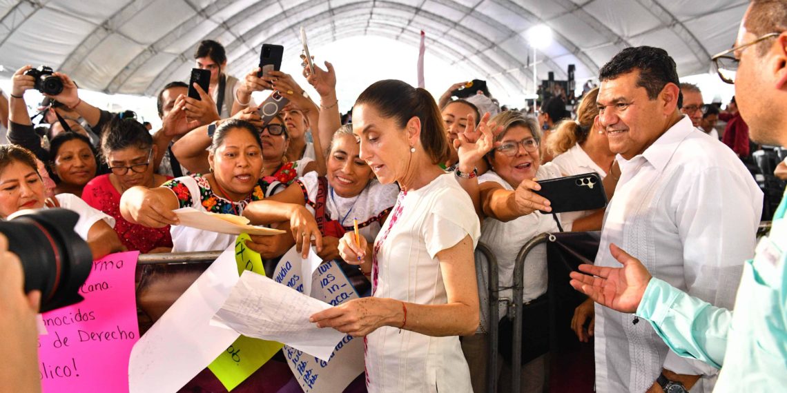 Sheinbaum conserva altos niveles de aprobación tras acciones de seguridad
