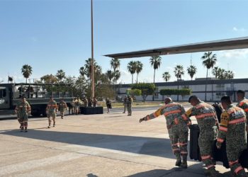 Defensa despliega especialistas en búsqueda y rescate en mina del municipio de El Rosario, Sinaloa