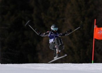 El seleccionado mexicano de para esquí alpino cronometró 1:21.53 minutos en sus quintos Juegos Paralímpicos de Invierno