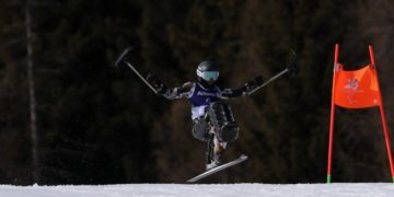 El seleccionado mexicano de para esquí alpino cronometró 1:21.53 minutos en sus quintos Juegos Paralímpicos de Invierno