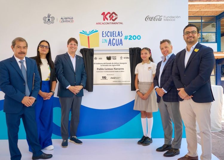 Arca Continental y Fundación Coca-Cola México destinan 76 mdp para seguridad hídrica en escuelas
