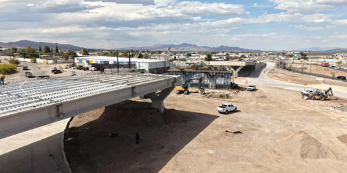 Municipio trabaja en la construcción de Paso Superior en carretera Chihuahua-Aldama y avenida Fuerza Aérea