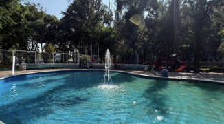 Ale Rojo de la Vega entrega rehabilitación del Jardín Ignacio Chávez en la Doctores