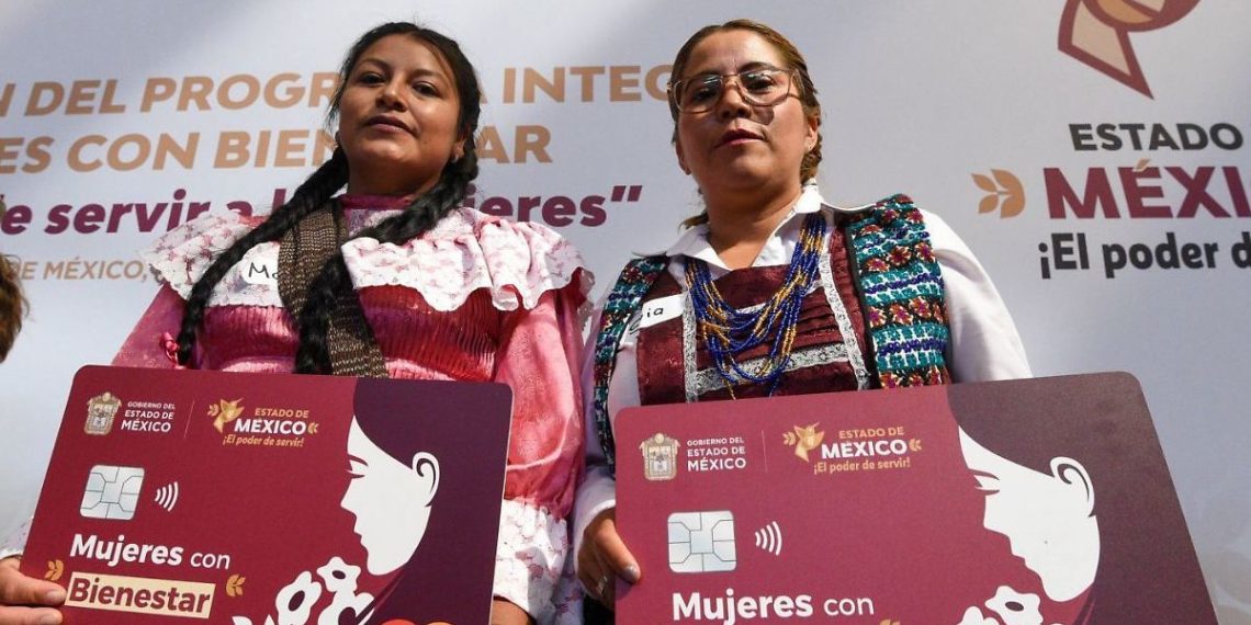 Cuestionan licitación de tarjetas Mujeres con Bienestar en Edomex por asignación a Broxel